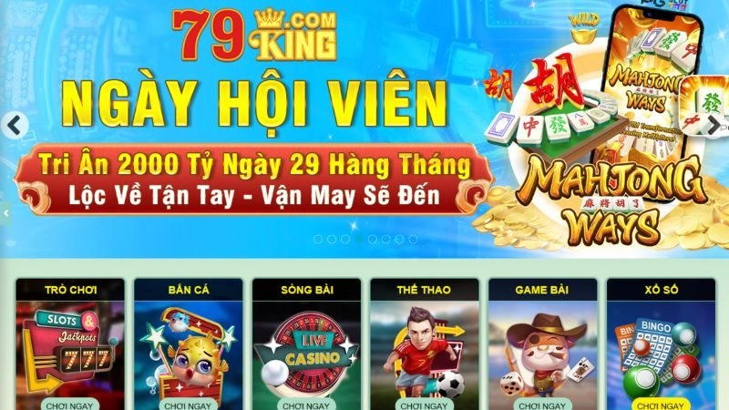 Đôi nét về nhà cái 79KING